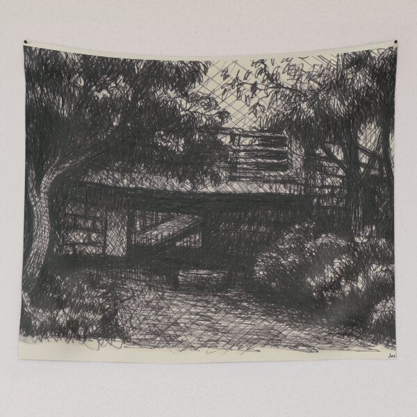 Item preview, Annandale Sketches - Whites Creek, Booth Street Bridge designed and sold by Joel Tarling.