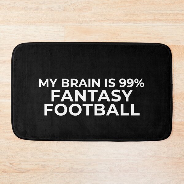 Item preview, My Brain Is 99% Fantasy Football - Funny Slogan designed and sold by PeerlessMerch.