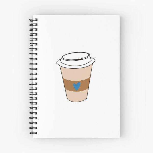 Item preview, Coffee Cup with Bright Blue Heart designed and sold by kjcrafted.