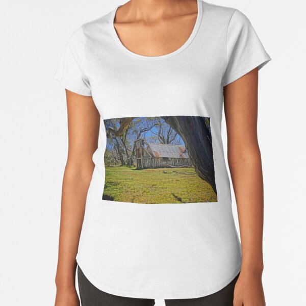 Wallace Hut 2 Premium Scoop T-Shirt