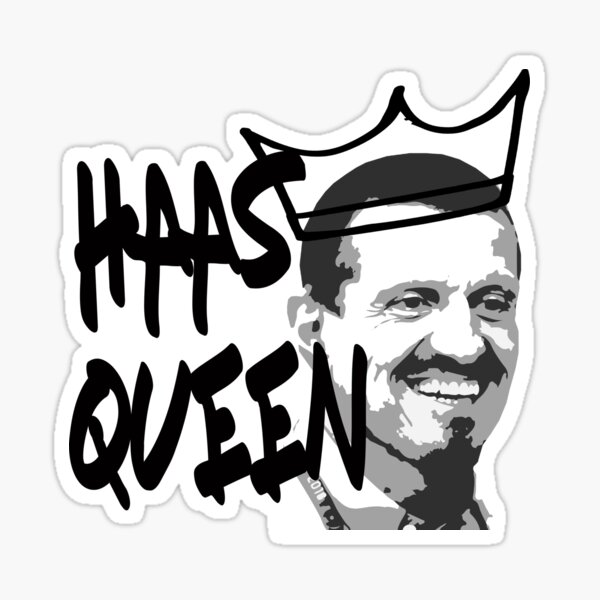 Haas Queen Sticker