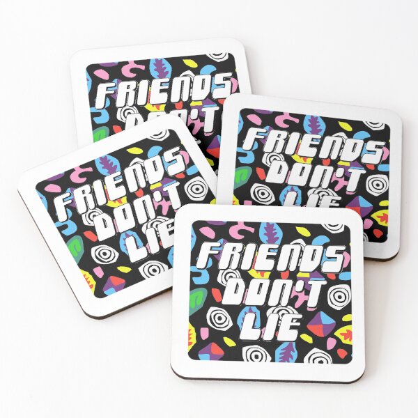 Item preview, Friends Don’t Lie (Square) designed and sold by kirstencynthia.