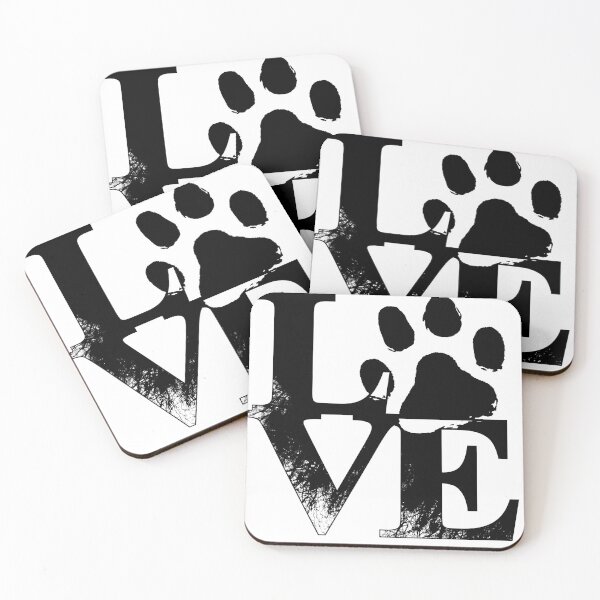 Item preview, I Love My Dogs with Paw , Dog Lovers designed and sold by Ouais  Malak.