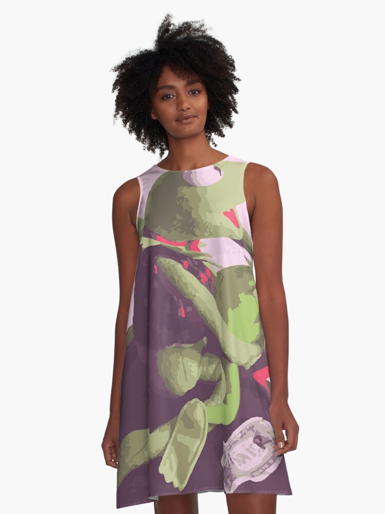 Scandalous Kermit A Line Dress