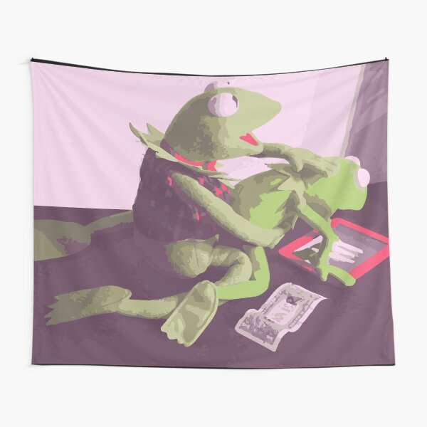Scandalous Kermit! Tapestry