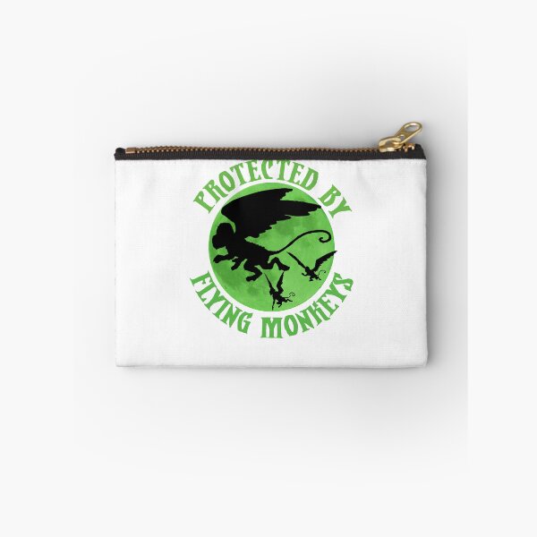 Item preview, Flying Monkey Witch Gift Protected by Flying Monkeys Wizard of Oz Wicked Witch Halloween Costume designed and sold by madeulaugh.