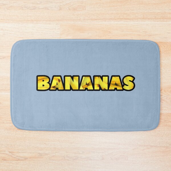 Item preview, BANANAS  Fun Yellow Bold Type designed and sold by tinytiger77.