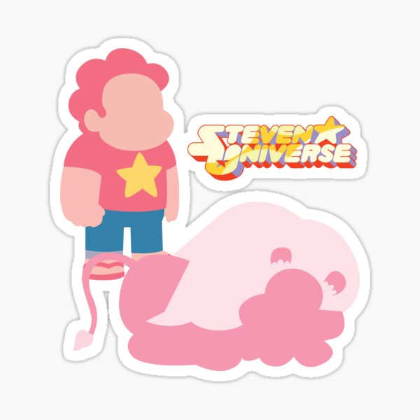 Steven Universe and Lion Sticker