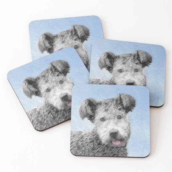 Item preview, Pumi Painting - Cute Original Dog Art designed and sold by alpendesigns.