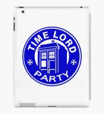 time lord party Coque et skin iPad