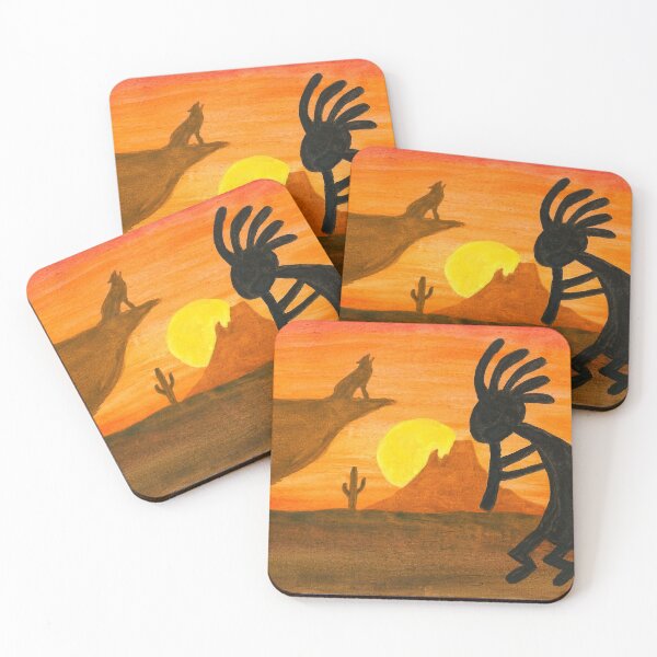 Item preview, Kokopelli Sunset designed and sold by Barney Goodbrake.