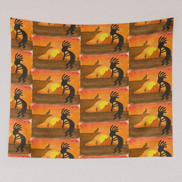 Item preview, Kokopelli Sunset designed and sold by Barney Goodbrake.