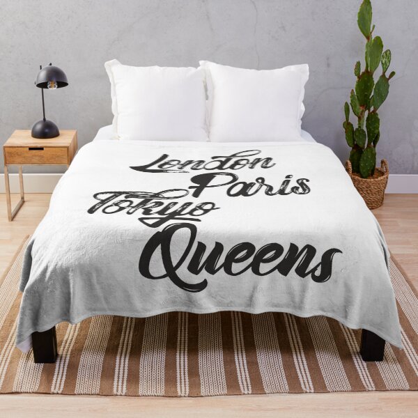 Item preview, Queens London Paris Tokyo New York Raised Me designed and sold by QueensNewYork.
