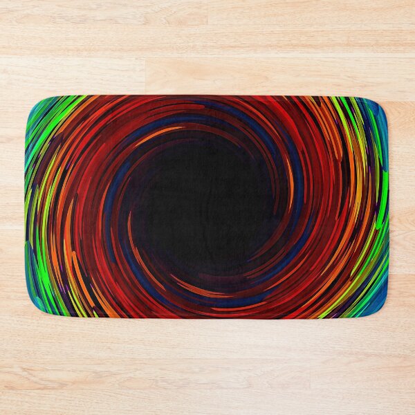 Item preview, Rainbow Black Hole Vortex designed and sold by Dator-Abstracts.