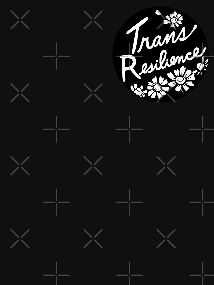 trans resilience | floral chamomile illustration by craftordiy