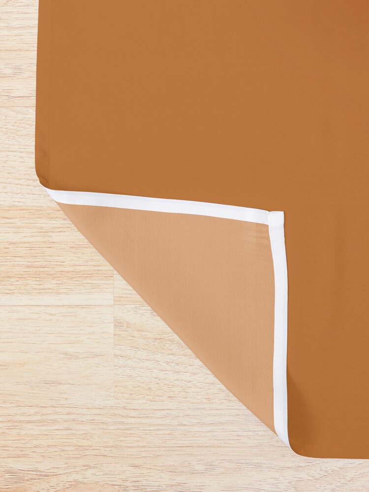 Alternate view of "All I Can See is Resilience" Tiny Acorn Owl Shower Curtain