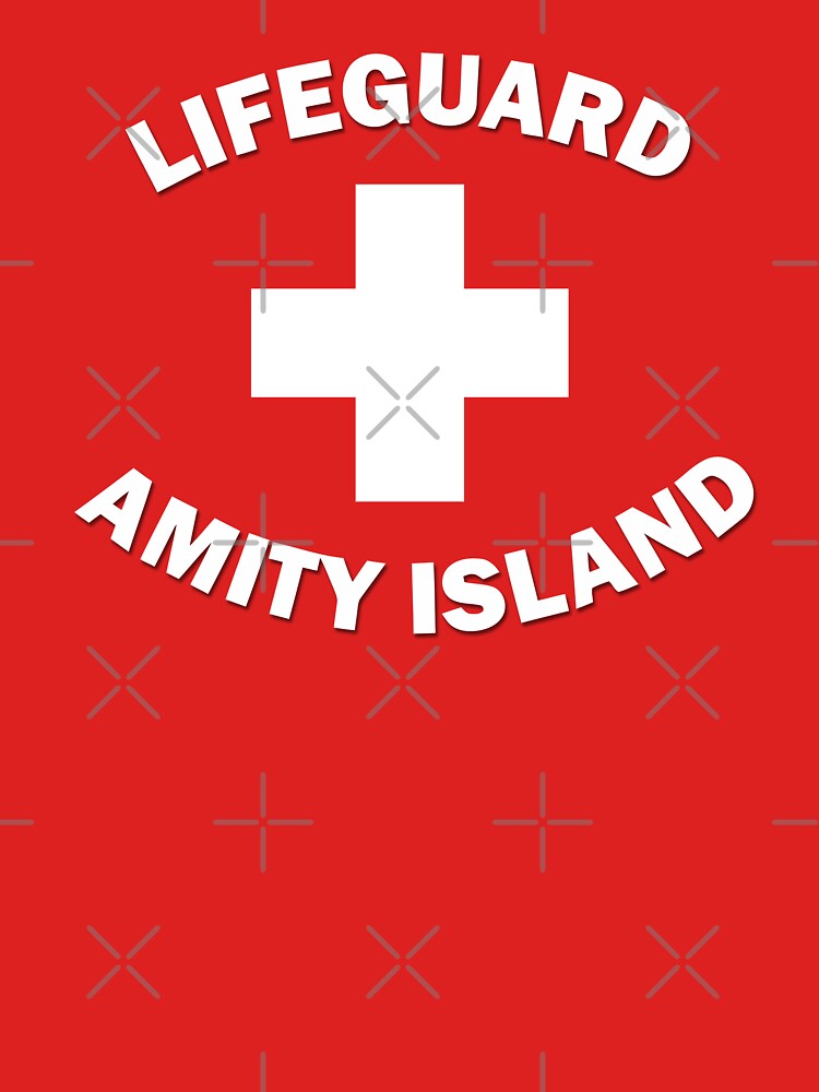 amity island lifeguard shirt