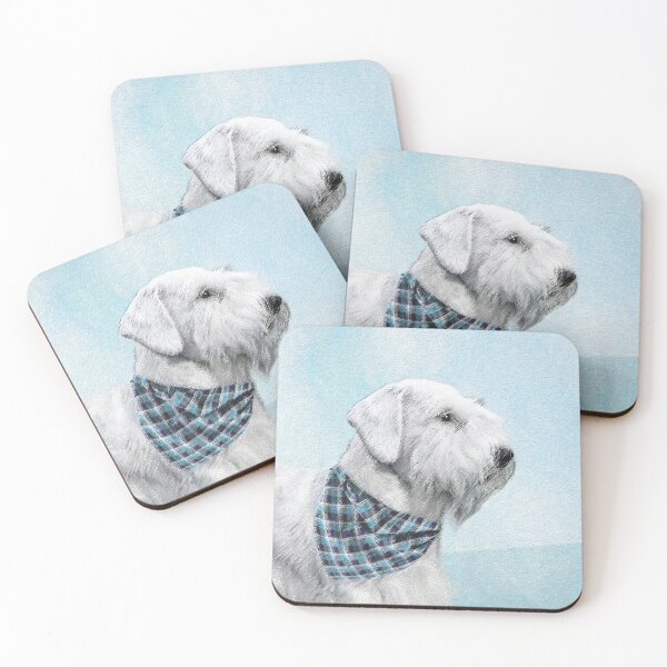 Item preview, Sealyham Terrier Painting - Cute Original Dog Art designed and sold by alpendesigns.