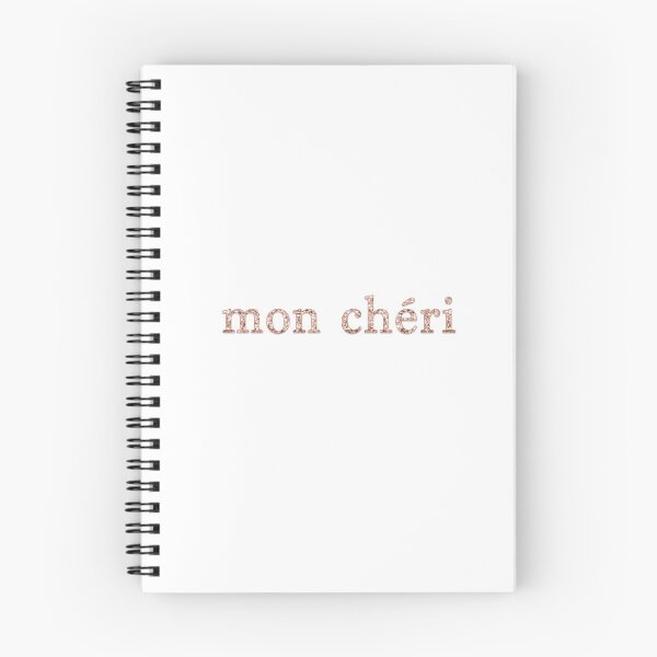 Item preview, Mon chéri- French quote designed and sold by RoseAesthetic.