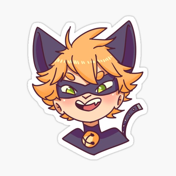 Cat Noir Stickers Redbubble