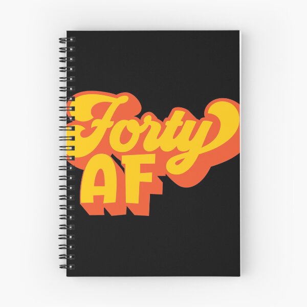 Item preview, 40 AF funny 40th birthday gift for women and men vintage Forty af born 1979 designed and sold by Scoopivich.