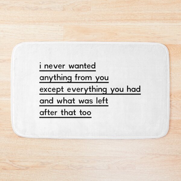 Item preview, Never Wanted designed and sold by kpccrafty.