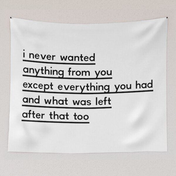 Item preview, Never Wanted designed and sold by kpccrafty.