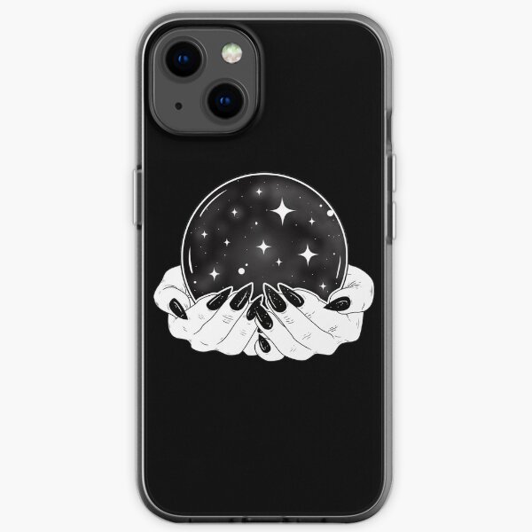 Crystal Ball - Witch Hands iPhone Soft Case