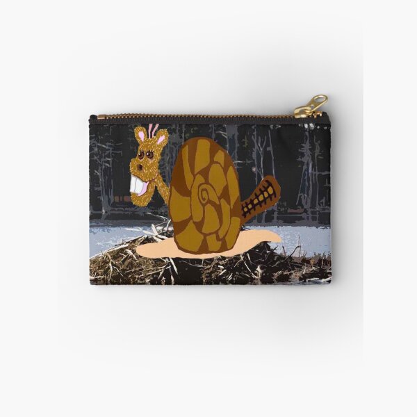Item preview, Beaver Snail At His Beaver Snail Dam designed and sold by pinkyjainpan.