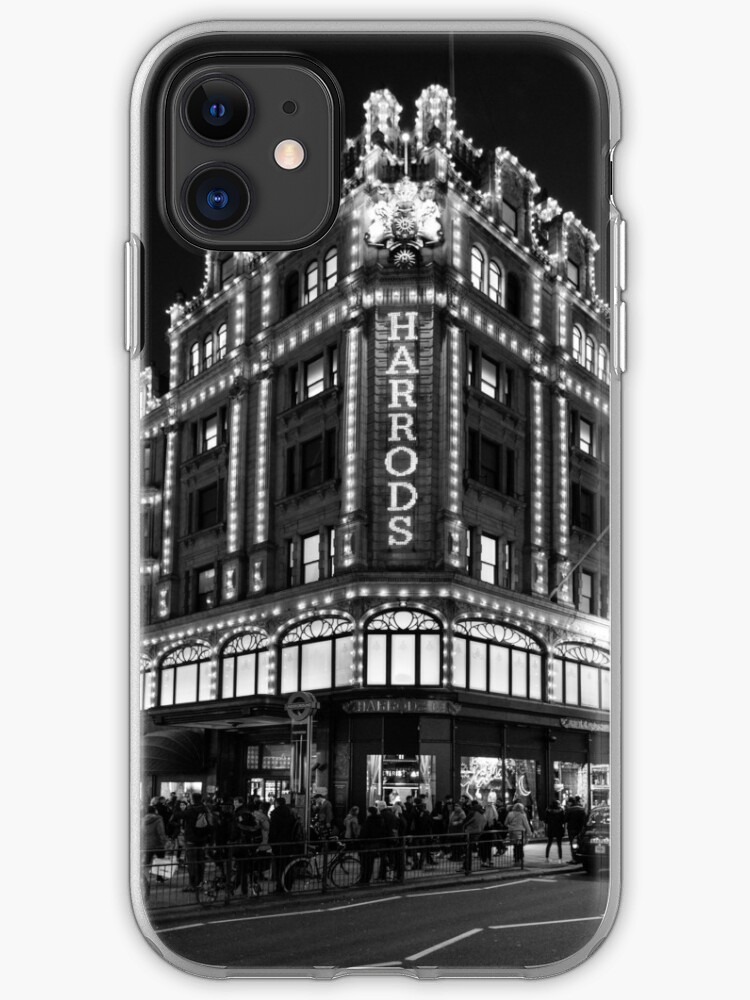 Harrods B W Iphone Case Cover By Mattmalloy Redbubble