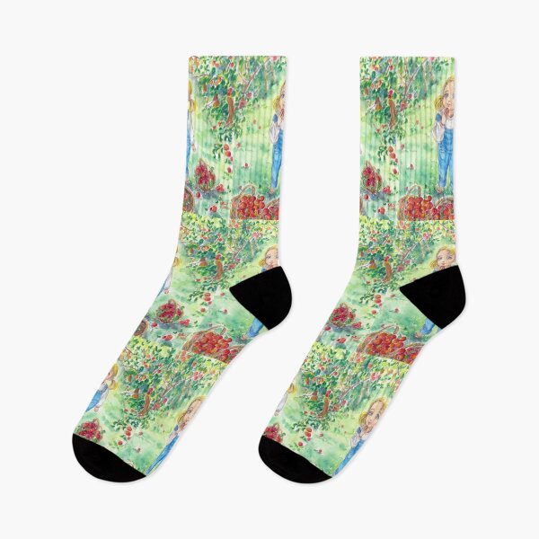 Item preview, Apple picking designed and sold by sillysallymoon.