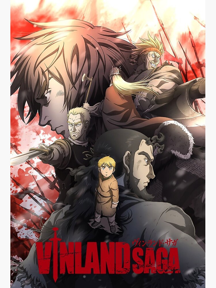 Vinland Saga Anime, Anime Poster Vinland Saga