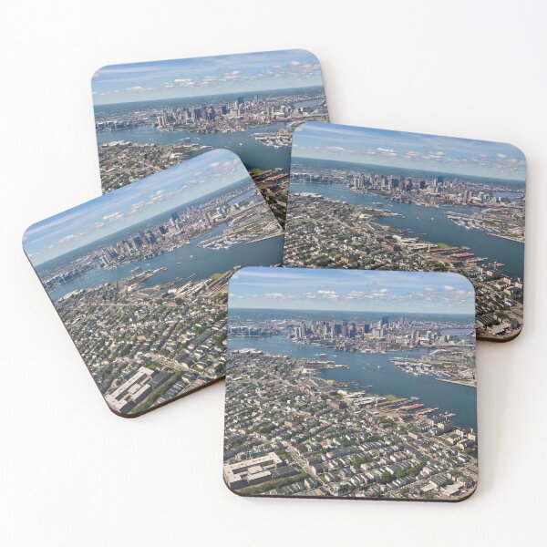 Item preview, US - Boston - departing Boston Logan on a summer day designed and sold by renprovo.