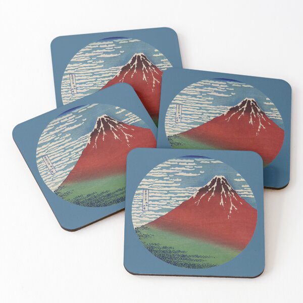 Item preview, Fine Wind, Clear Morning by Katsushika Hokusai designed and sold by monsterplanet.