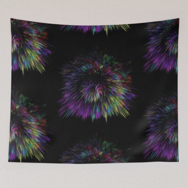 Item preview, Fractal Neon Fireworks designed and sold by RuthFurtado.