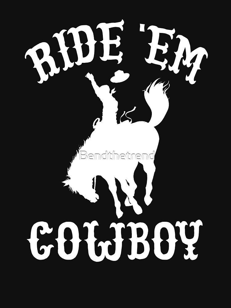 Ride Em Cowboy Western Rodeo Shirt