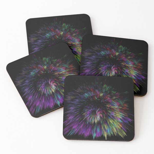 Item preview, Fractal Neon Fireworks designed and sold by RuthFurtado.