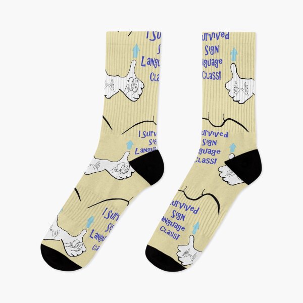 Item preview, I Survived Sign Language Class designed and sold by EloiseArt.