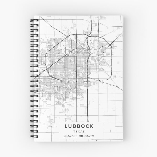 Item preview, Lubbock Map designed and sold by Kara515.