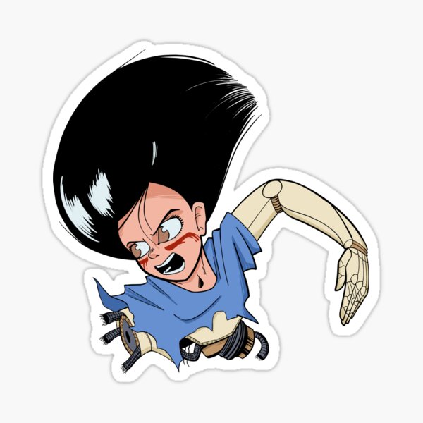 "Mercy" - Alita Battle Angel Sticker