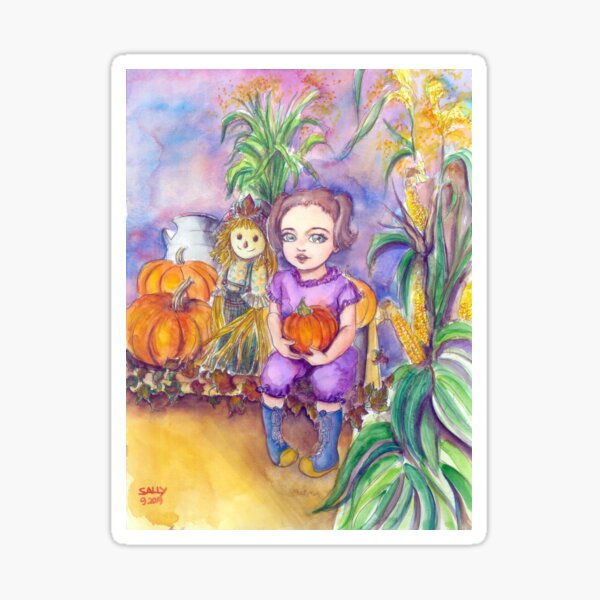 Pumpkin patch Sticker