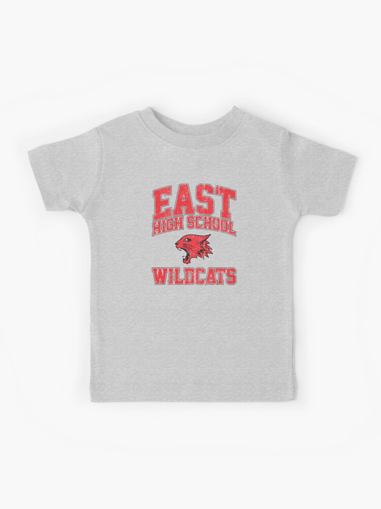 huckblade East High School Wildcats (Variant) Kids T-Shirt