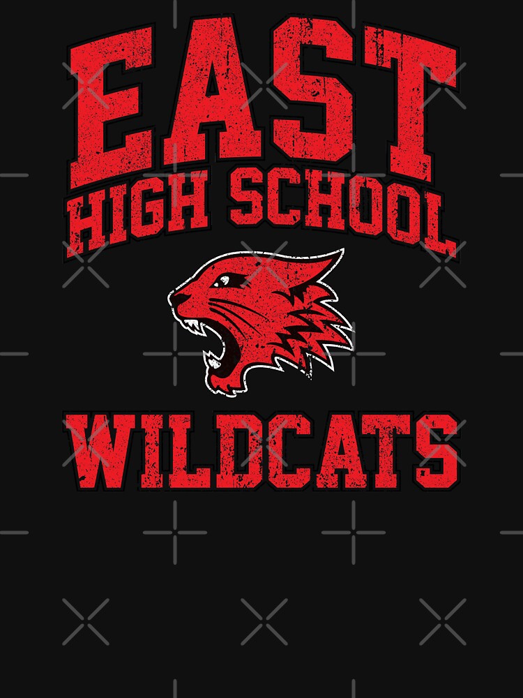 huckblade East High School Wildcats (Variant) Kids T-Shirt