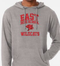 East High School Wildcats (Variant) Lightweight Hoodie