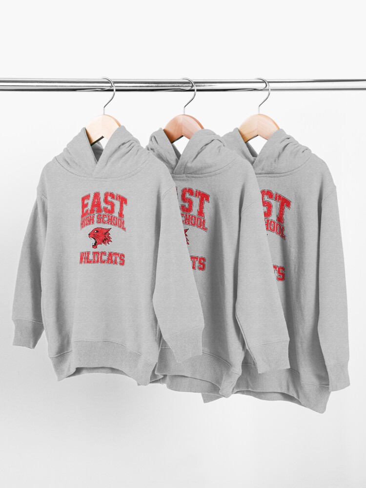 Alternate view of East High School Wildcats (Variant) Toddler Pullover Hoodie
