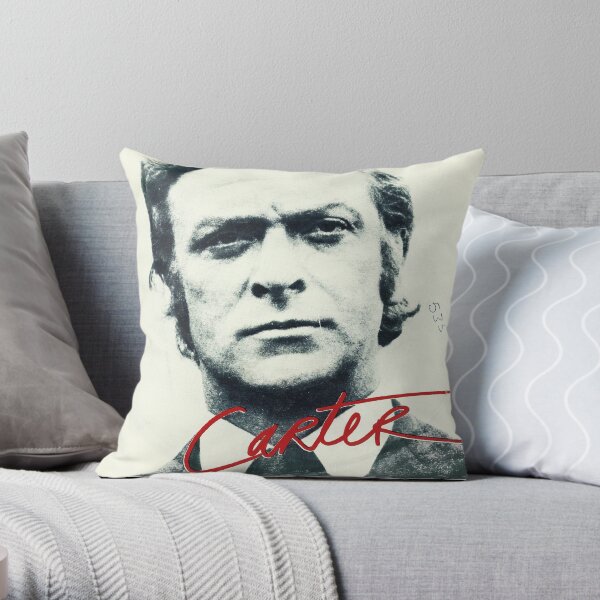 Jack Carter - Get Carter 1971 Throw Pillow