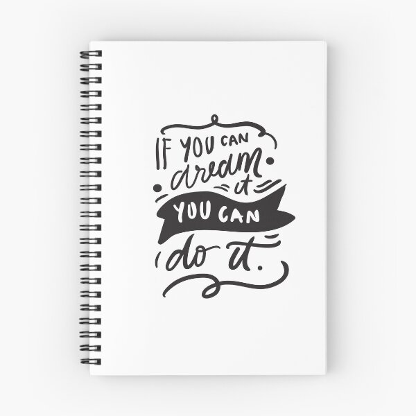 Item preview, If You Can Dream It You Can Do It Inspirational Quotes designed and sold by ProjectX23.