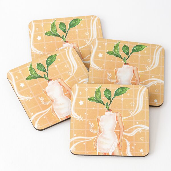 Item preview, Aesthetic plant girl designed and sold by arareart.