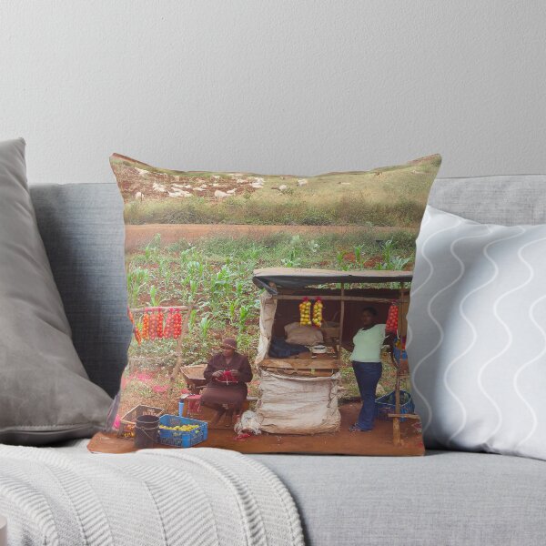 Item preview, Street vendors selling tomatoes near Mombasa, Kenya designed and sold by Bruno Beach.
