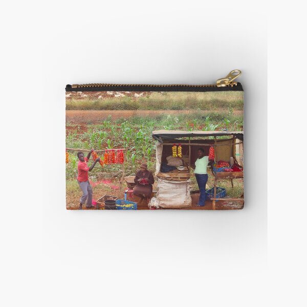 Item preview, Street vendors selling tomatoes near Mombasa, Kenya designed and sold by Bruno Beach.